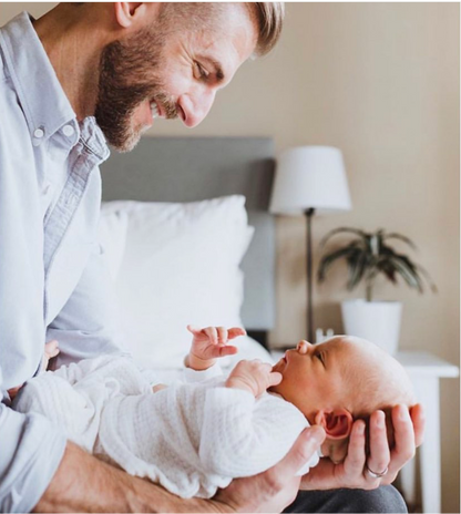 newborn white hospital outfit