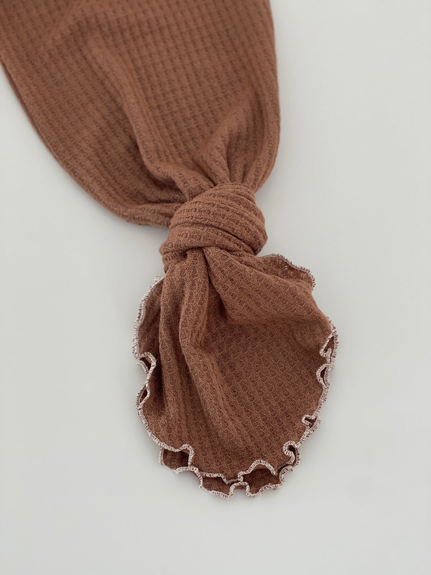 hospital baby boy knot gown