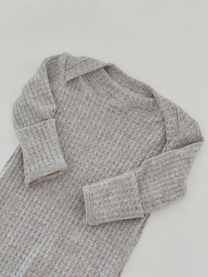 handmade knotted gown for babies