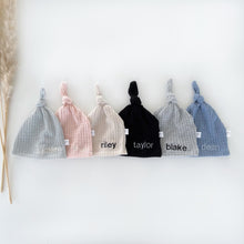 Load image into Gallery viewer, personalized newborn hat
