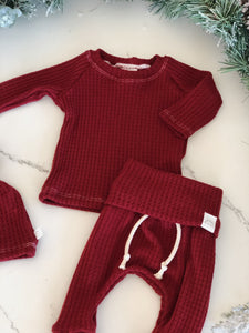 red baby christmas pajamas