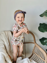 Load image into Gallery viewer, baby girl floral summer clothes

