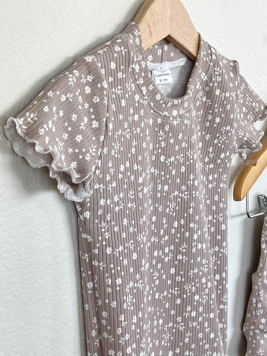 summer floral girl clothing