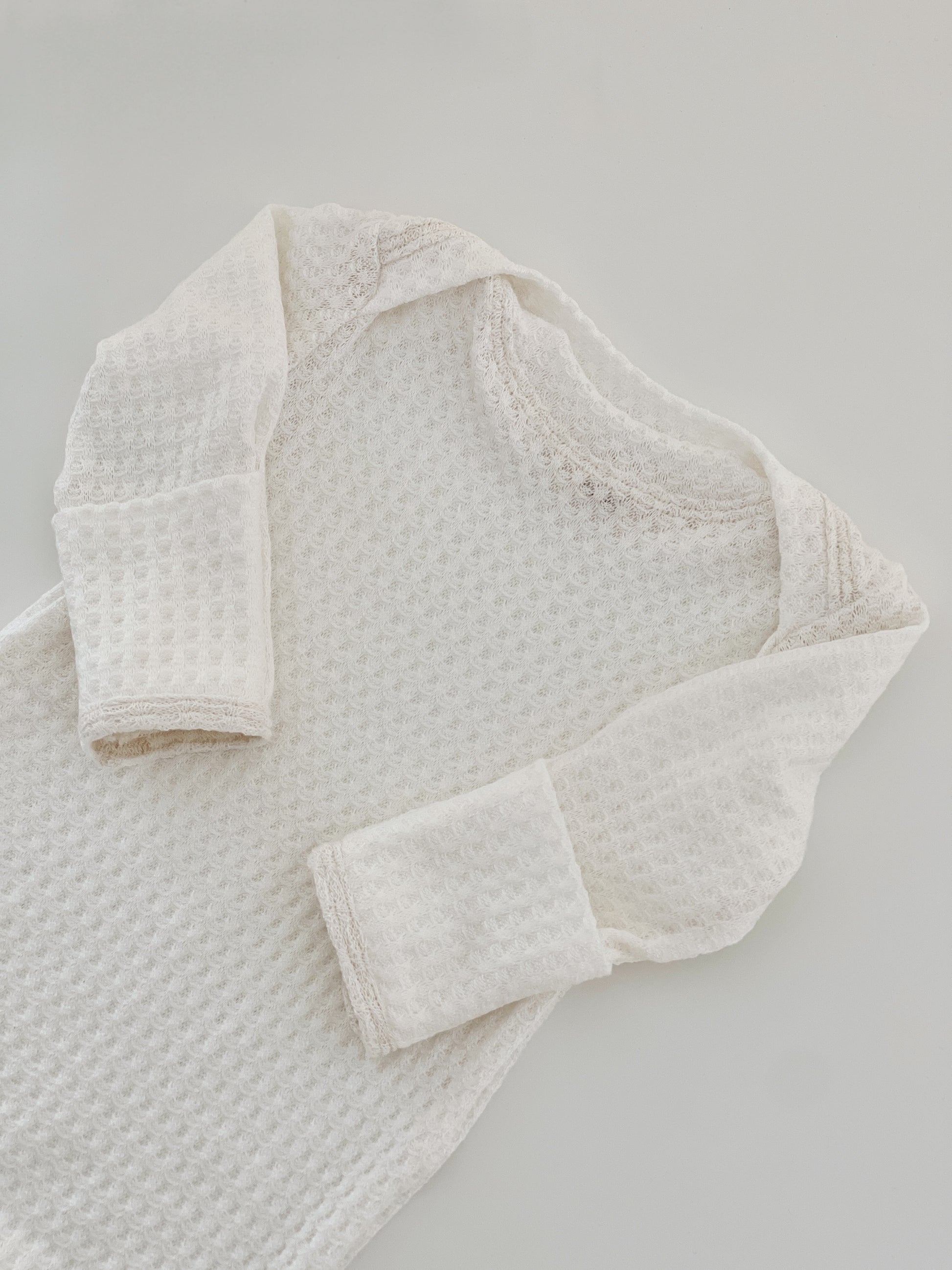 preemie white knot gown