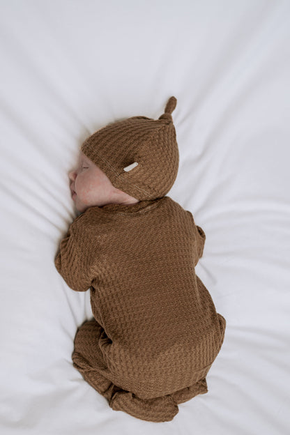 Camel Back Flap Footie