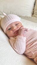 Load image into Gallery viewer, blush pink newborn coming home outfit

