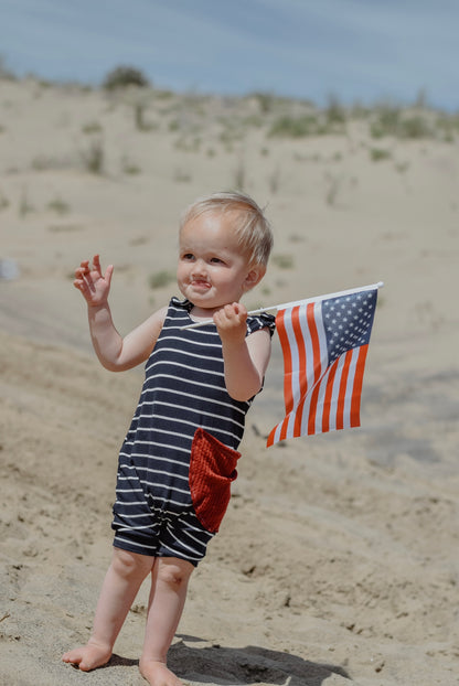 patriotic toddler romper