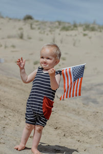 patriotic toddler romper