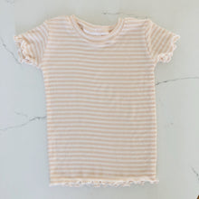 Load image into Gallery viewer, cute baby girl rib knit summer outfit
