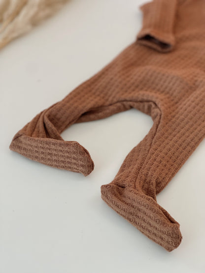 Camel Back Flap Footie