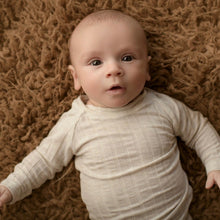 Load image into Gallery viewer, cream newborn baby clothes
