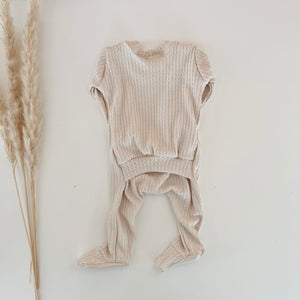 gender neutral waffle baby clothes