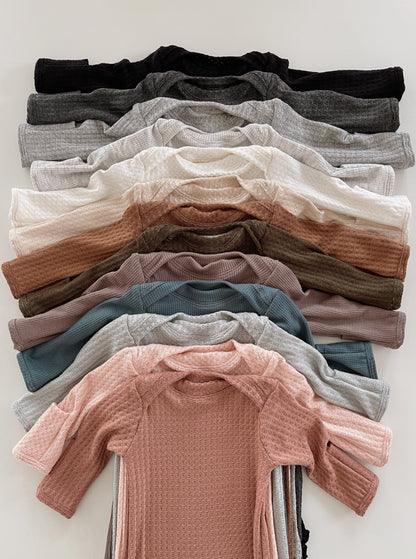 newborn coming home knot gowns