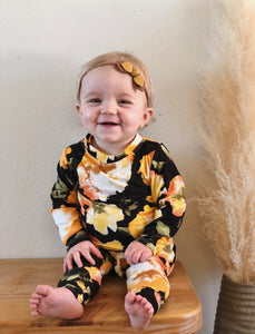floral baby girl clothes for fall