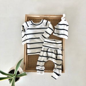 white and black newborn baby clothes