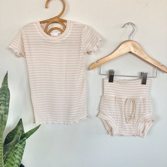 toddler girl summer bloomers set