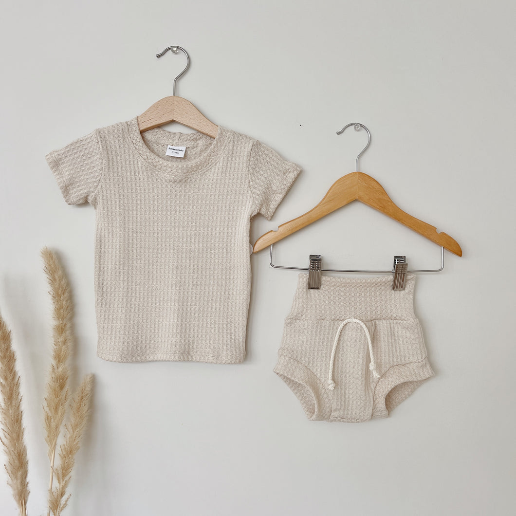 muted tone summer baby clothes