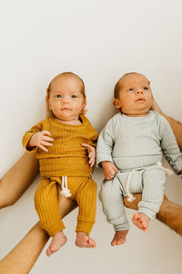 handmade gender neutral baby take home outfit
