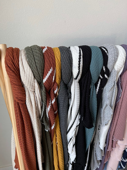 green newborn baby blanket