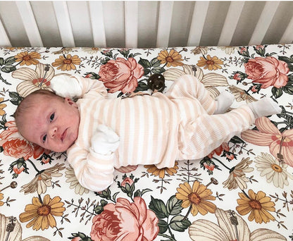 newborn rib knit girl clothes