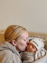 Load image into Gallery viewer, personalized name hat for baby
