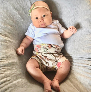 floral baby bloomers
