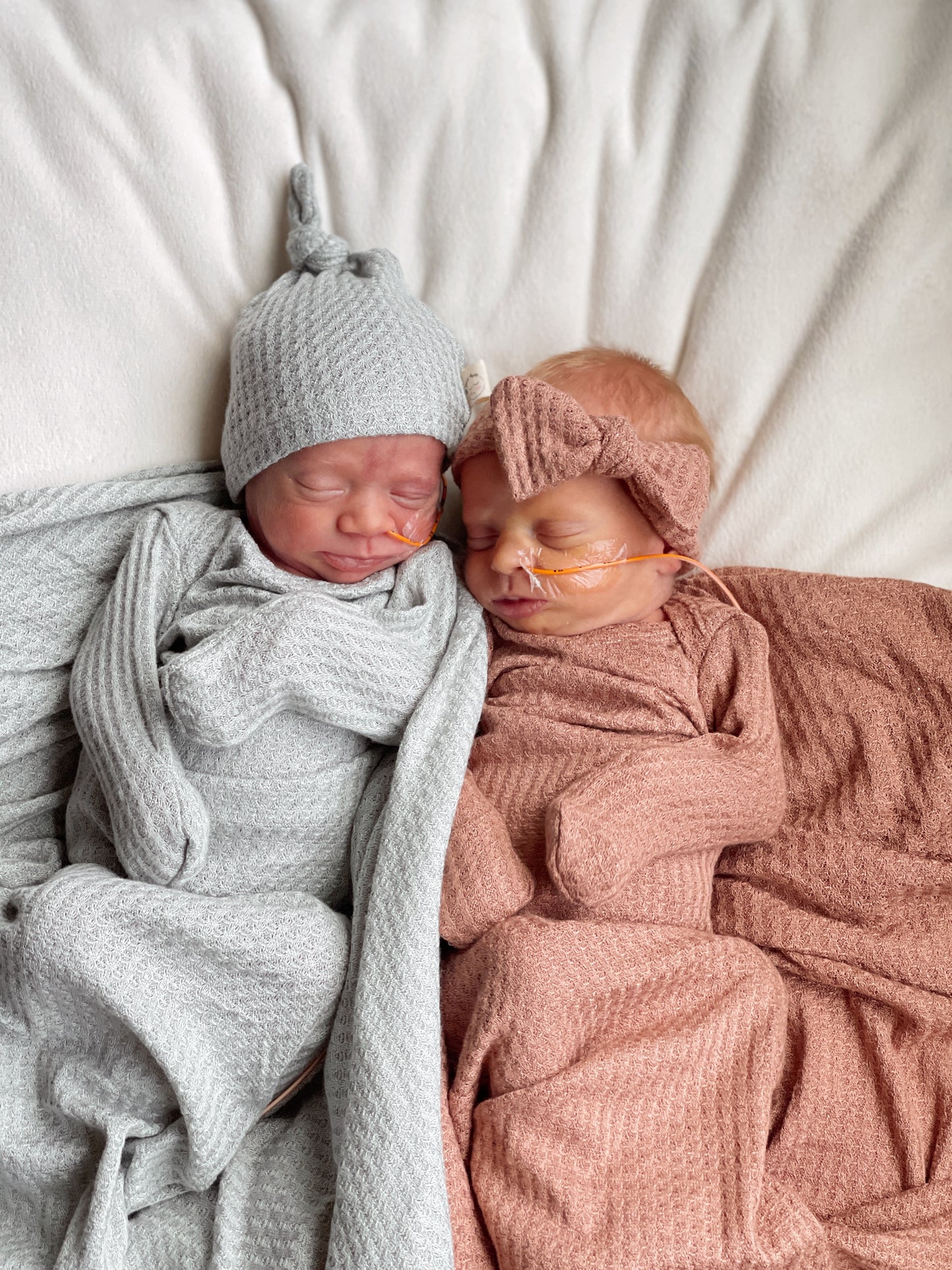 Mint Waffle Knot Gown