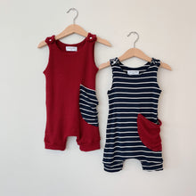 Load image into Gallery viewer, 4th of july toddler tank romper
