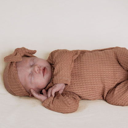 soft newborn girl coming home set